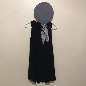 Forever 21 black midi dress